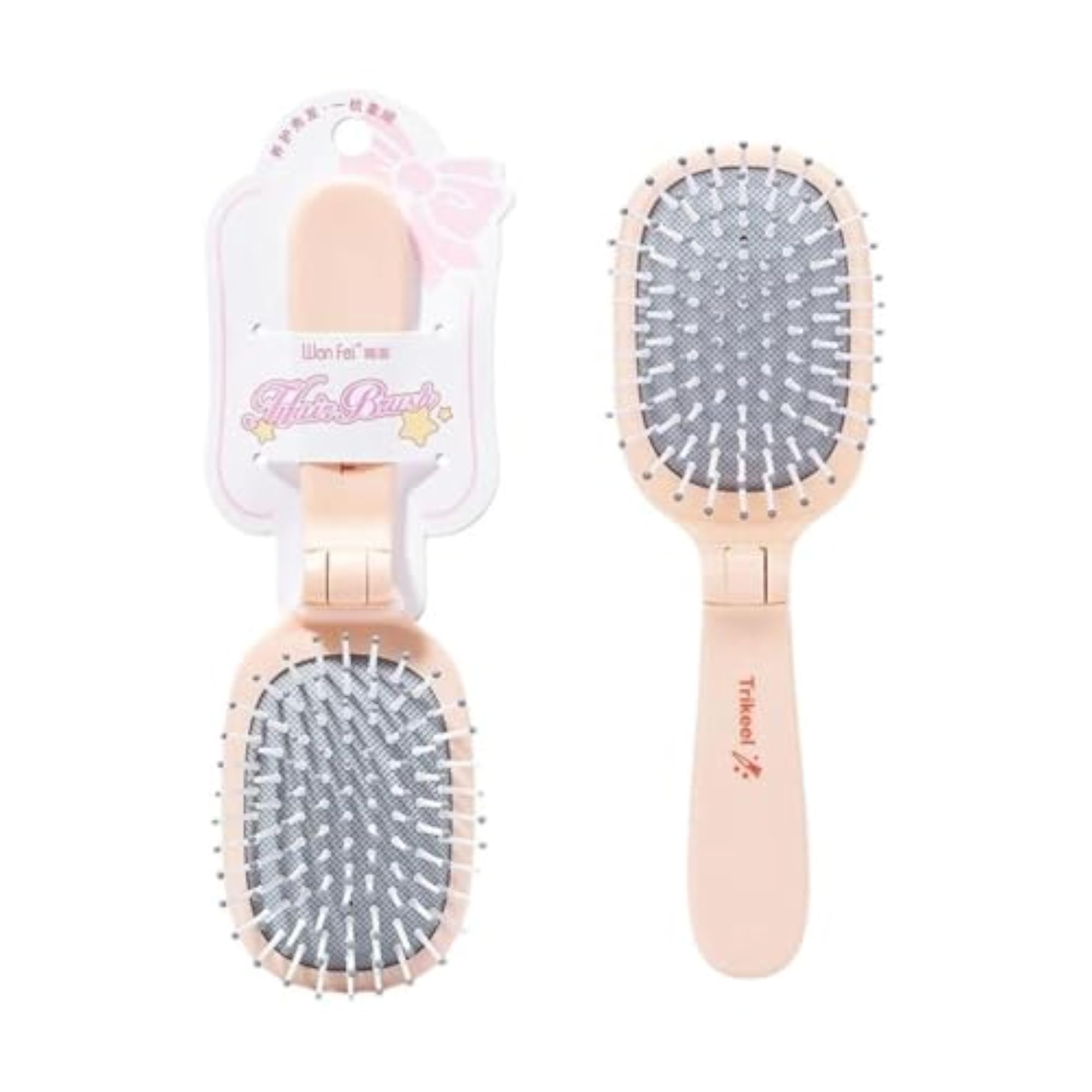 Portable Mini Cactus Folding Comb, Travel Styling